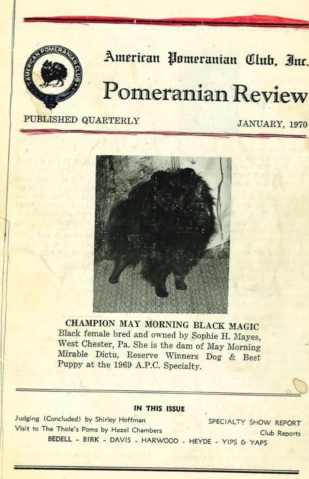 The Pomeranian Review January 1970 