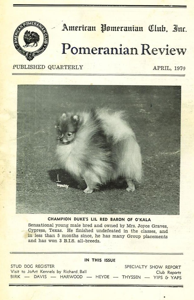 The Pomeranian Review April 1970 