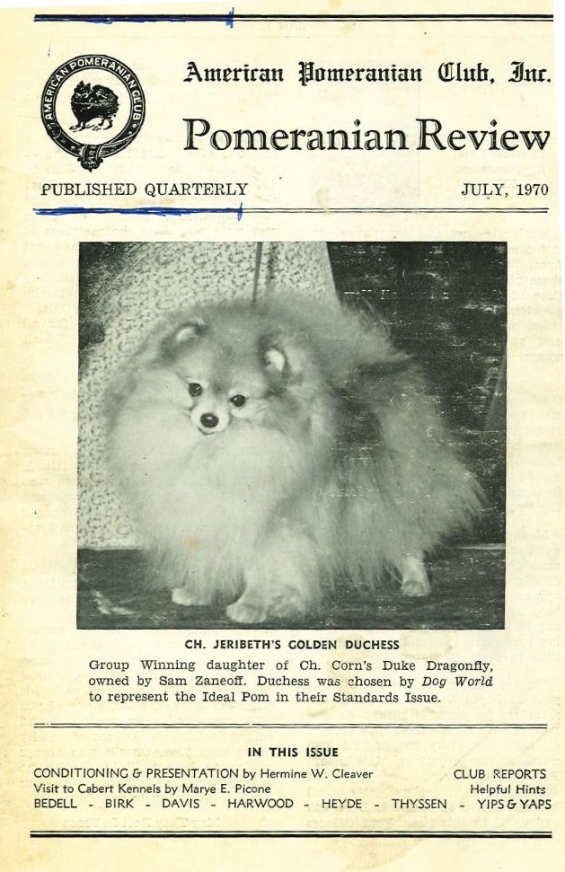 The Pomeranian Review July 1970 