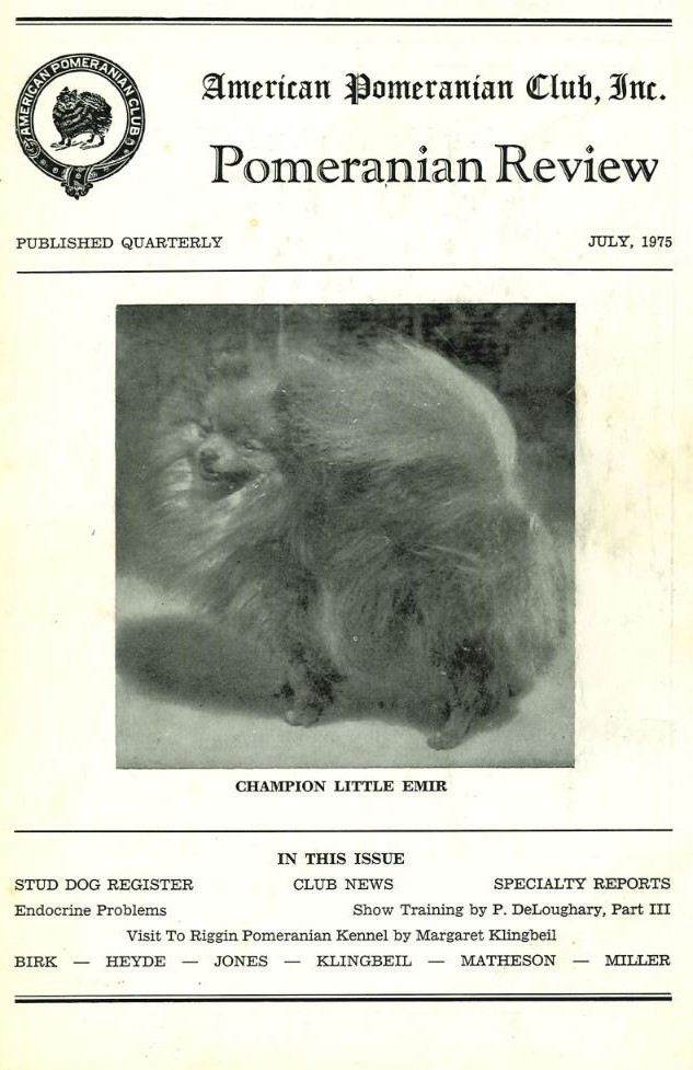 The Pomeranian Review July 1975 