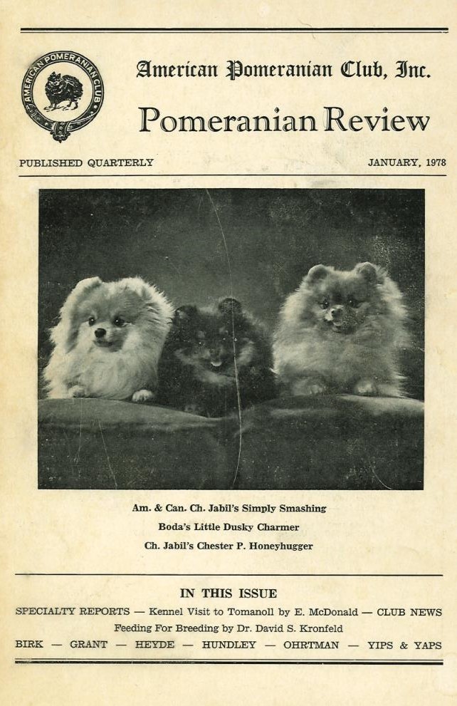 The Pomeranian Review January 1978 