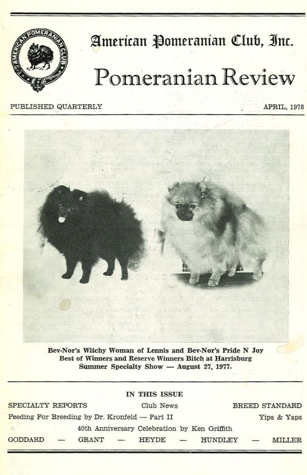 The Pomeranian Review April 1978 