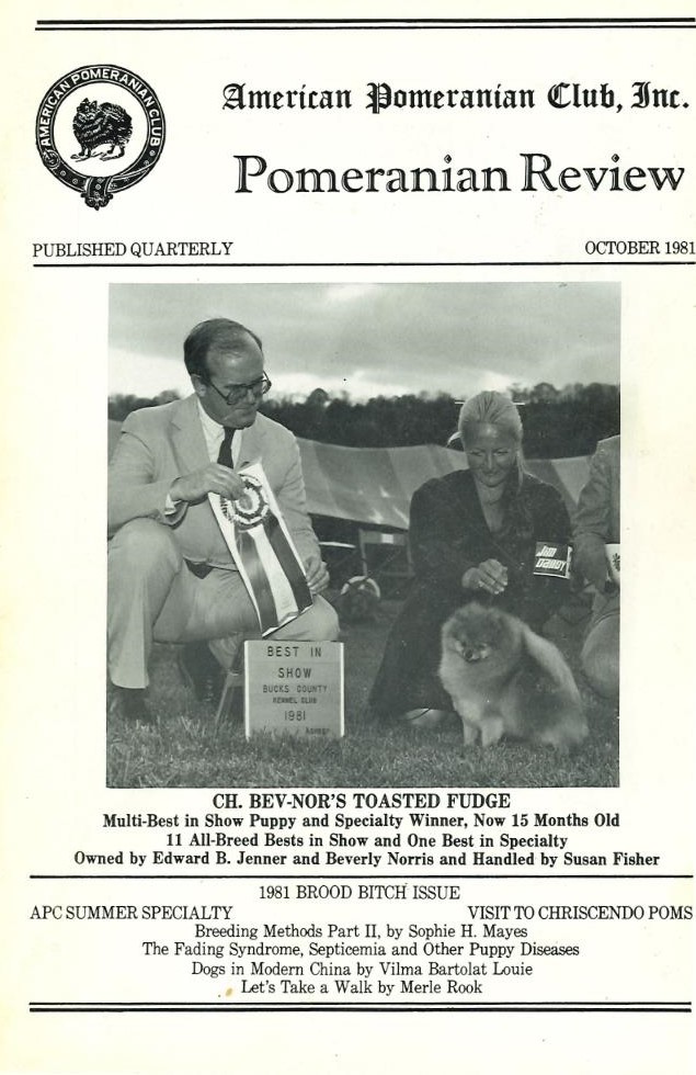 The Pomeranian Review October 1981 