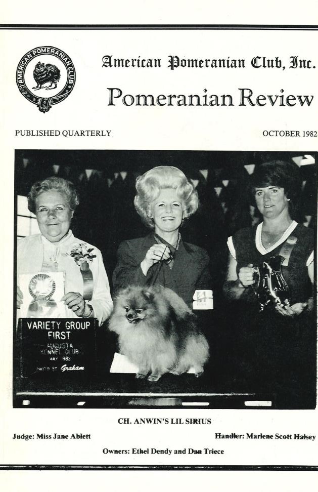 The Pomeranian Review October 1982 