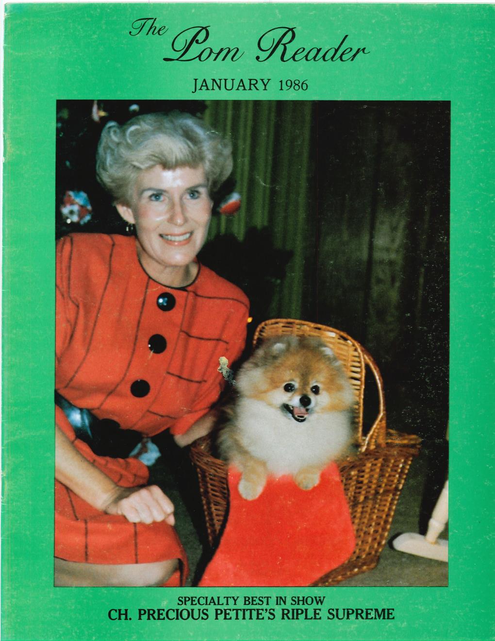 The Pom Reader January 1986 