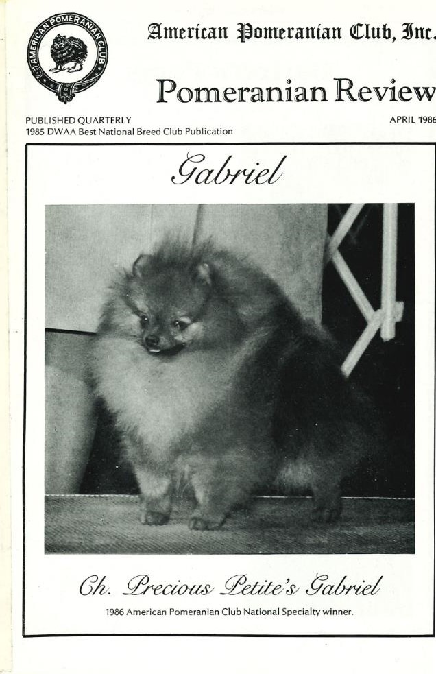 The Pomeranian Review April 1986 