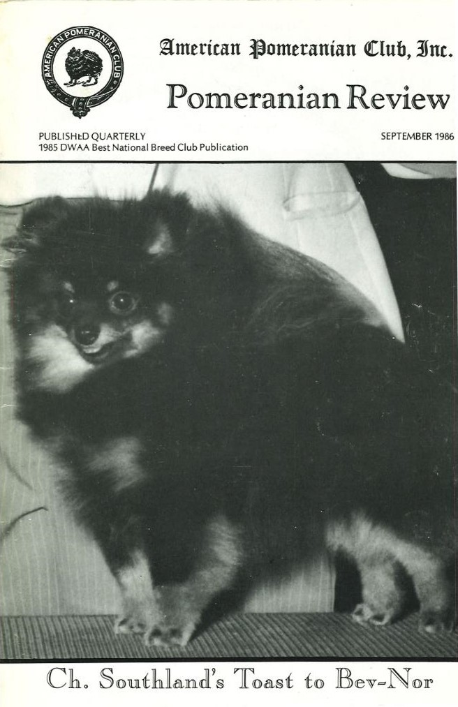 The Pomeranian Review September 1986 
