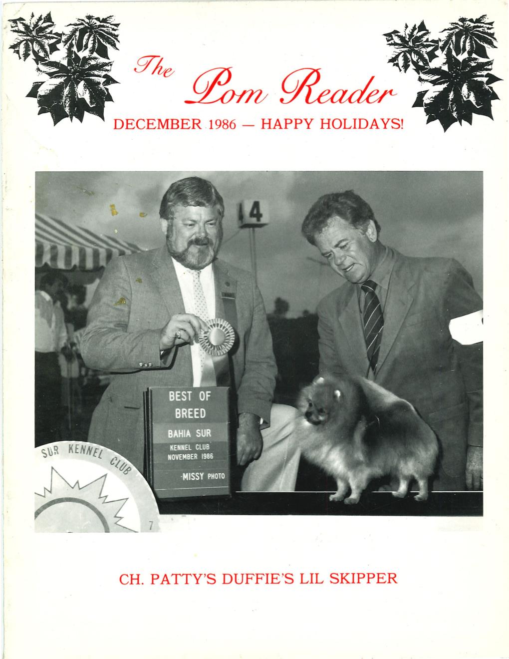The Pom Reader December 1986 