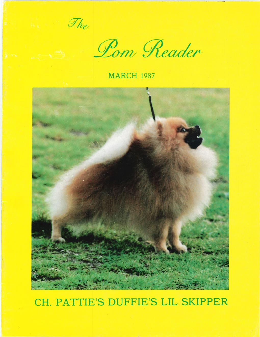 The Pom Reader March 1987 