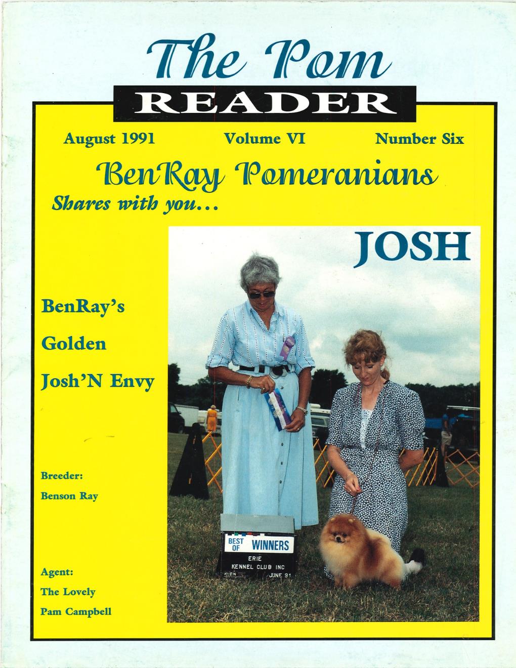 The Pom Reader August 1991 