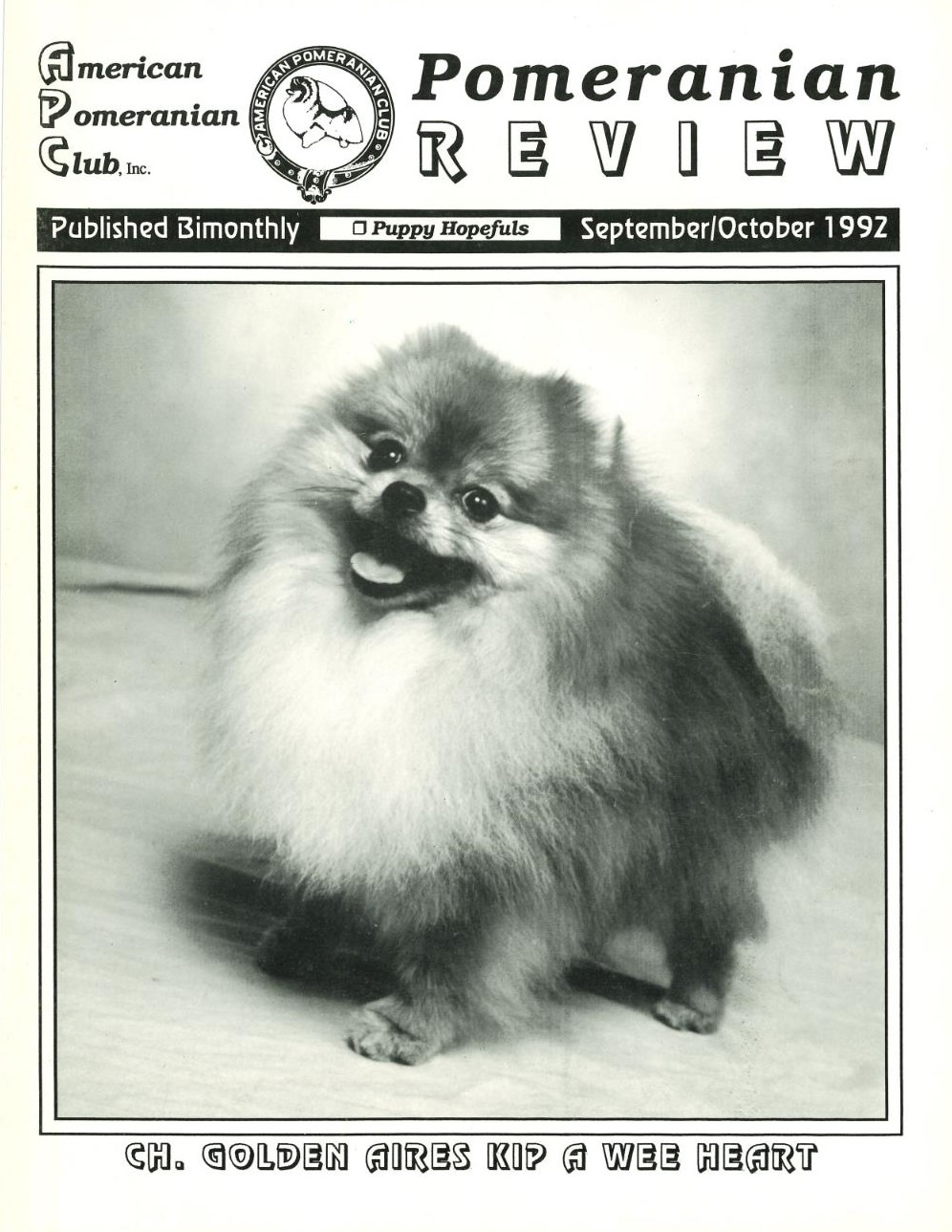 The Pomeranian Review September 1992 