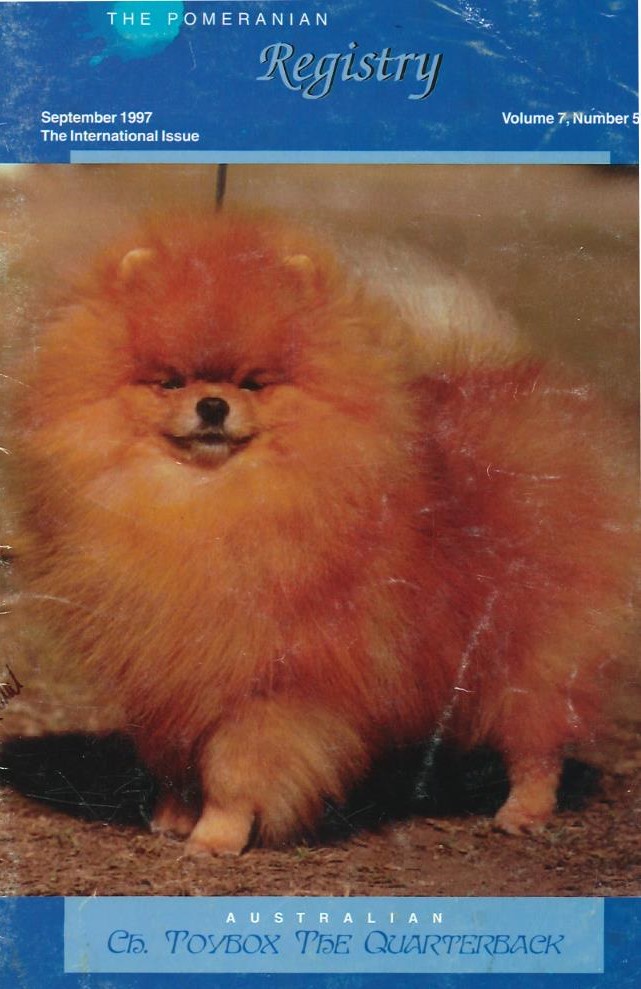 The Pom Registry September 1997 